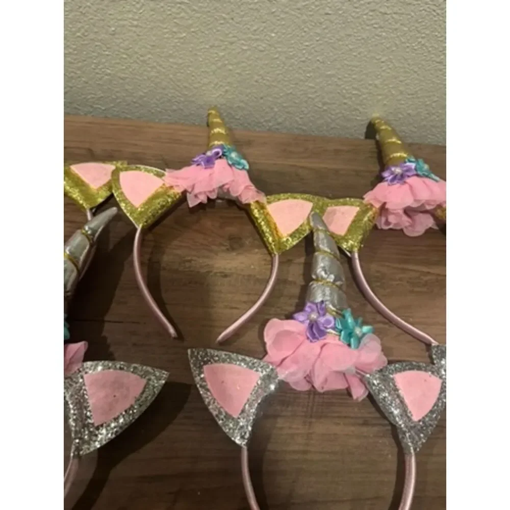 New Unicorn Headbands - Lot of 6